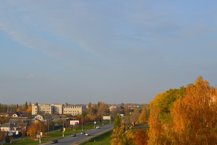 Осень. Дорога на Киев