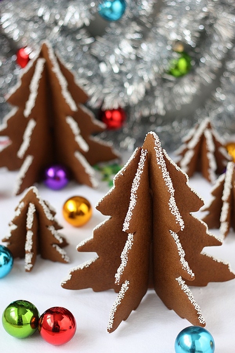 Имбирное печенье 3D - Новогодние елочки и мини домики на кружку (27) (466x700, 249Kb)