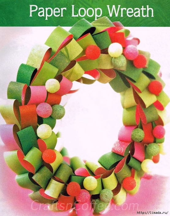 diy-paper-christmas-wreath (554x700, 313Kb)