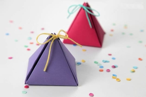 Коробочки для конфет из картона