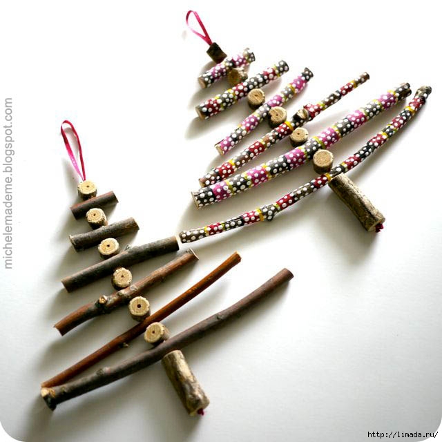 Wooden Stick Christmas Trees (640x640, 161Kb)