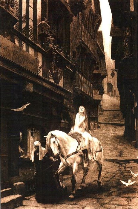 Jules Joseph Lefebvre. Lady Godiva. 1890. (462x700, 92Kb)