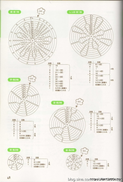 Игрушки АМИГУРАМИ крючком. Журнал со схемами (28) (472x700, 228Kb)