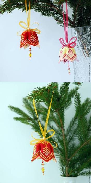 DIY-Fabric-Bell-Ornaments (349x700, 37Kb)