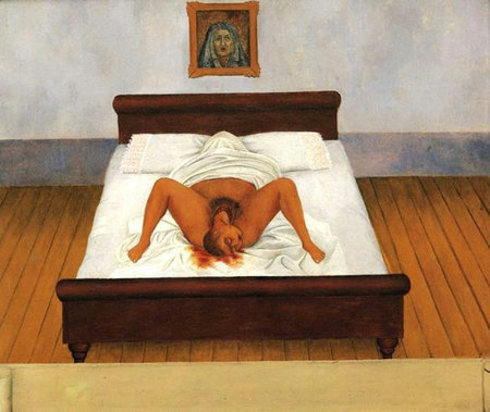 4 Фрида Кало «Моё рождение» ТЕКСТ (450x379, 146Kb)