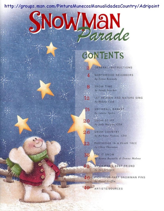 Snowman Parade contents (546x700, 284Kb)