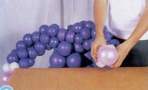 Воздушные шары в интерьере детского праздника. Мастер-классы (64) (303x186, 28Kb)