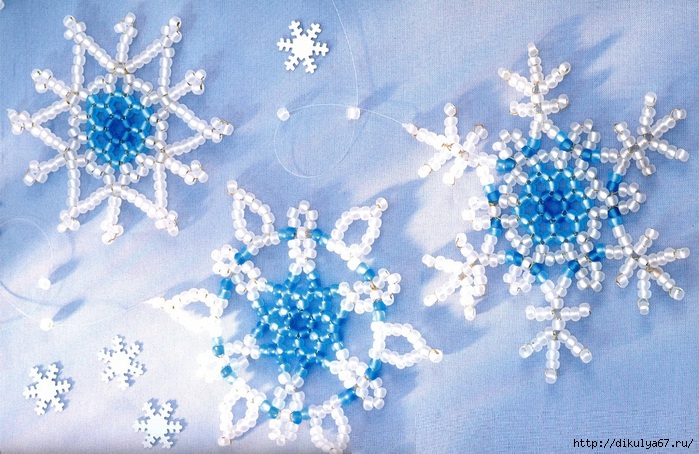 Набор для вышивания бисером MILL HILL «Хрустальная снежинка» MH212011