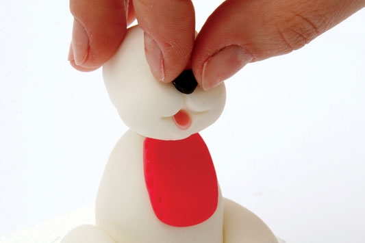 Рождественский венок с мишками из холодного фарфора. Мастер-класс (16) (533x355, 48Kb)