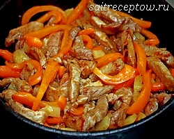 Мясо веревочкой рецепт китайская кухня