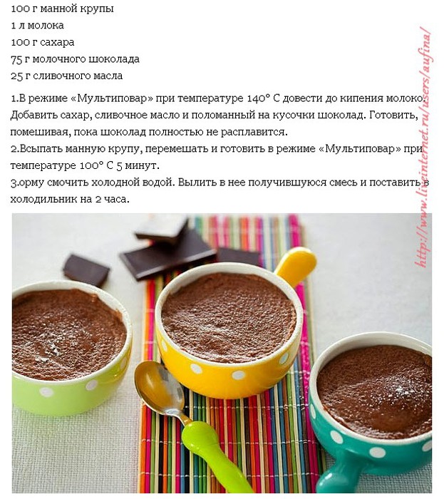 Рецепты пудинга в домашних условиях 936
