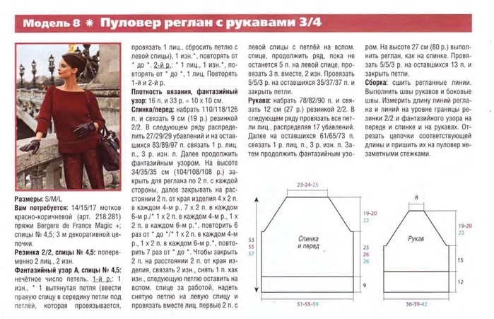 Вязаные Кофты С Рукавом Реглан Доставка
