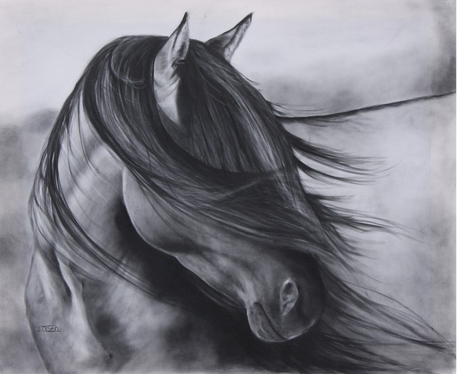 лошади в живописи13 (641x525, 145Kb)