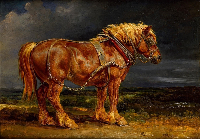 лошадь в живописи6 (700x486, 304Kb)