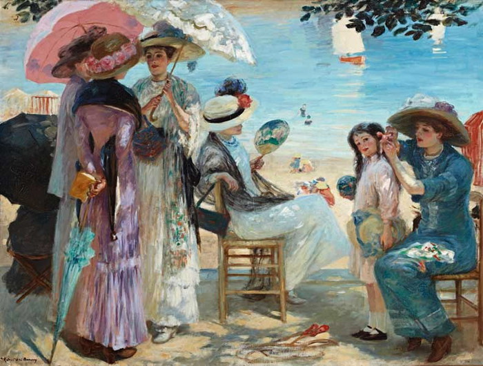 Rupert Bunny,      A Lovely Afternoon (700x530, 120Kb)