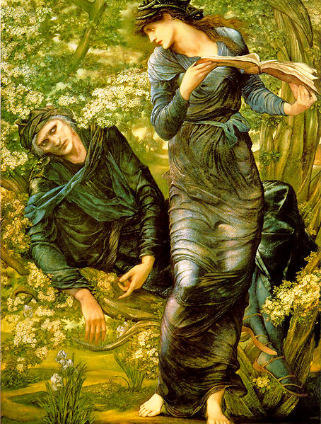454px-The_Beguiling_of_Merlin_by_Edward_Burne-Jones (454x599, 134Kb)