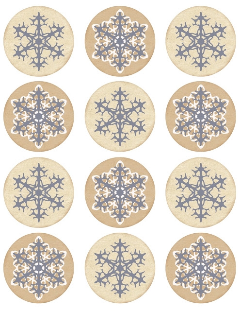 Винтажные картинки и идеи для создания подвесок, тэгов и рождественских гирлянд (45) (495x640, 271Kb)