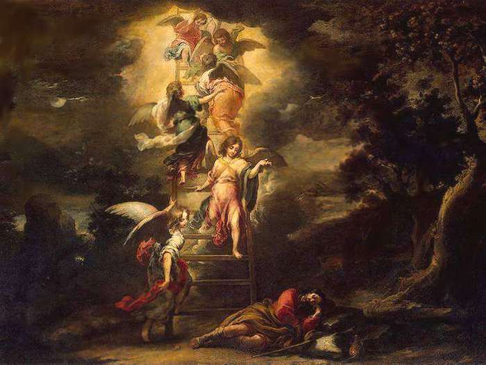 Сон Иакова  1660-65 (700x526, 45Kb)