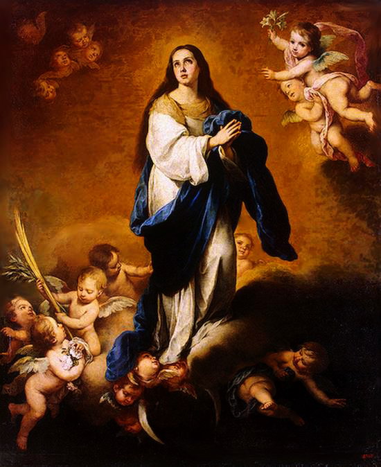 Непорочное зачатие (Esquilache)  1645-55 (550x674, 92Kb)