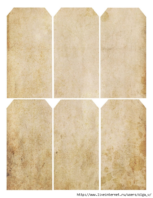Gift tags aged paper background (494x640, 241Kb)
