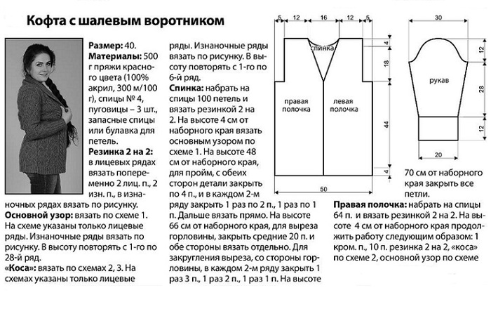 Как вязать кофту с горловины Как вязать кофту с горловины