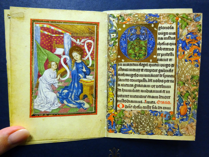рукописная книга 1480-1490 годов - пример 
