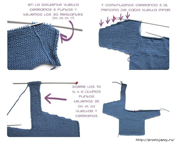 свитер спицами для малыша3 (604x491, 169Kb)