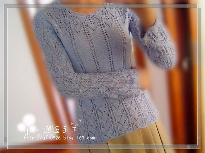 Женское вязание спицами в блогах Женское вязание спицами в блогах