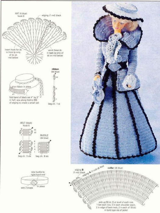 Creations-Fashion doll costumes 004 (525x700, 286Kb)