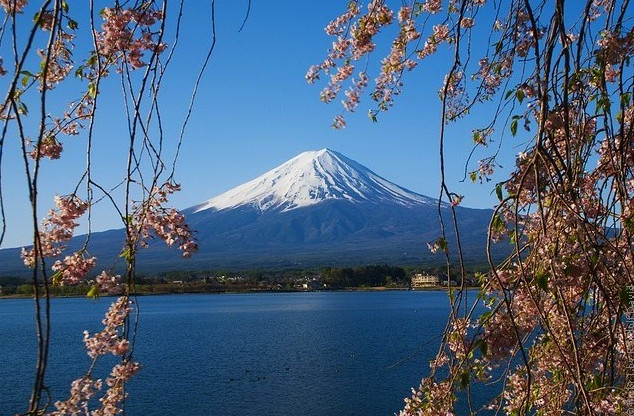 Вулкан в японии