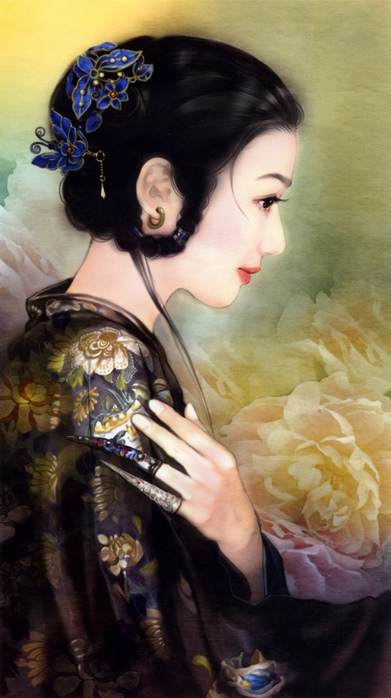 Chinese Paintings of girls33 (391x700, 273Kb)
