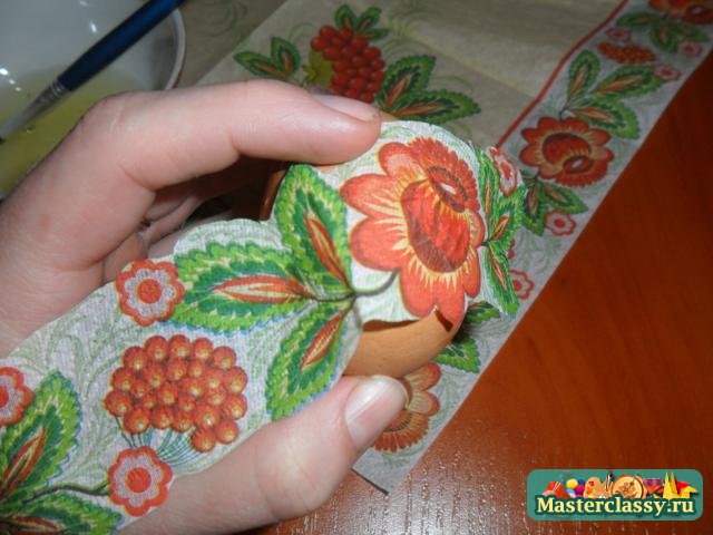 Мастер класс декупаж пасхального яйца Мастер класс декупаж пасхального яйца
