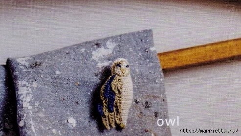 Амигуруми. Схемы вязания совушки, чайки и голубя (2) (493x278, 130Kb)