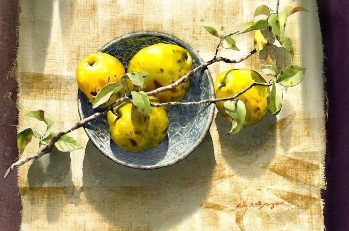 РљРѕСЂРµР№СЃРєРёР№-Р°РєРІР°СЂРµР»РёСЃС‚-Shin-Jong-Sik.-РќР°С‚СЋСЂРјРѕСЂС‚-Р°РєРІР°СЂРµР»СЊСЋ.-Р§РµС‚РІРµСЂС‚С‹Р№ (700x464, 407Kb)