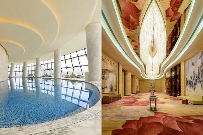 Роскошный китайский отель Huzhou Hot Spring Resort