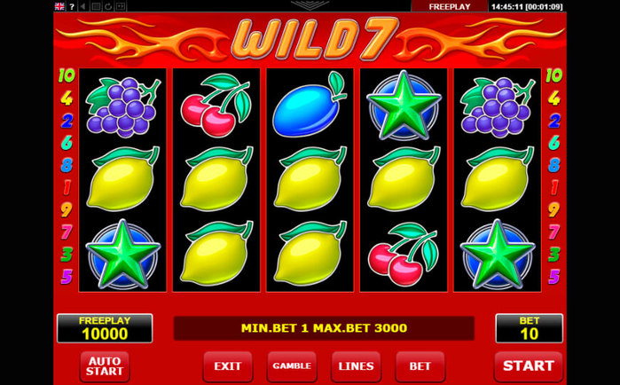 Free slot machine flash game