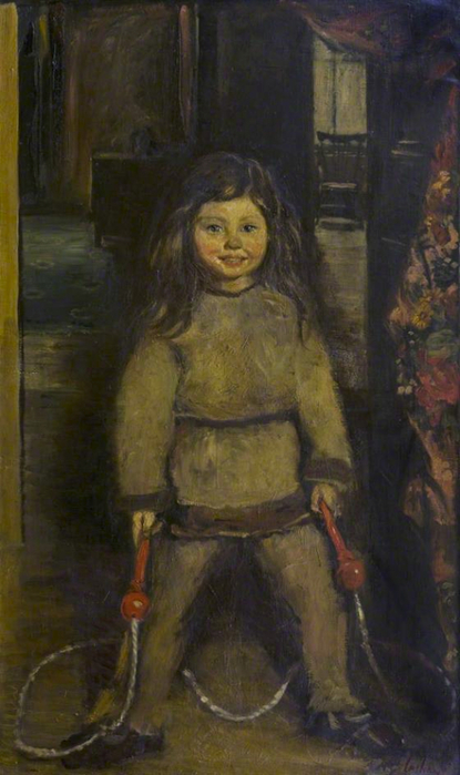 Archibald A. McGlashan - Child with a Skipping Rope (415x700, 287Kb)