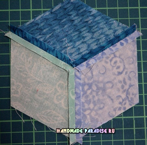 Лоскутное одеяло «Кубики» в технике пэчворк (17) (511x501, 324Kb)