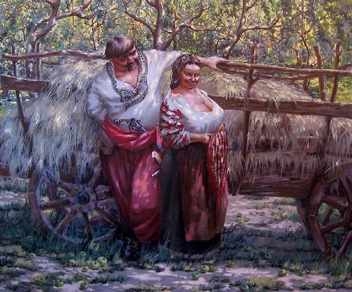 Український колорит в картинах художника Олександра Іванова
