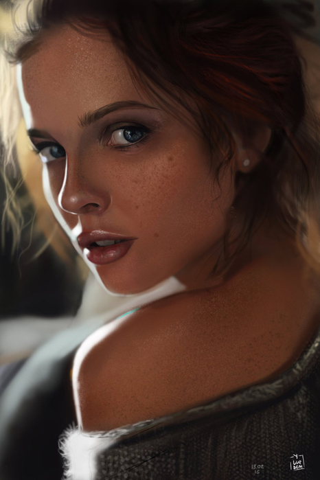 portrait_study_by_vurdem-d9rkkhe (466x700, 248Kb)