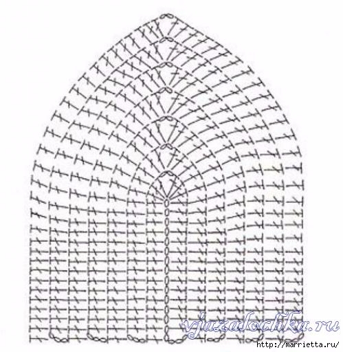 Очень нежный купальник крючком. Схемы вязания (4) (499x512, 142Kb)