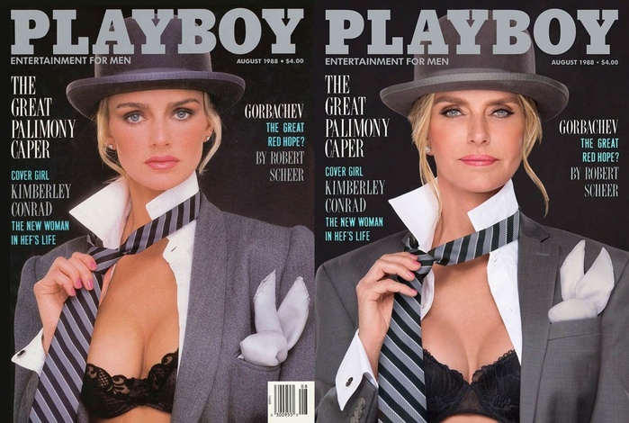 Обложки Playboy украсили те же модели через 30 лет после первого выпуска