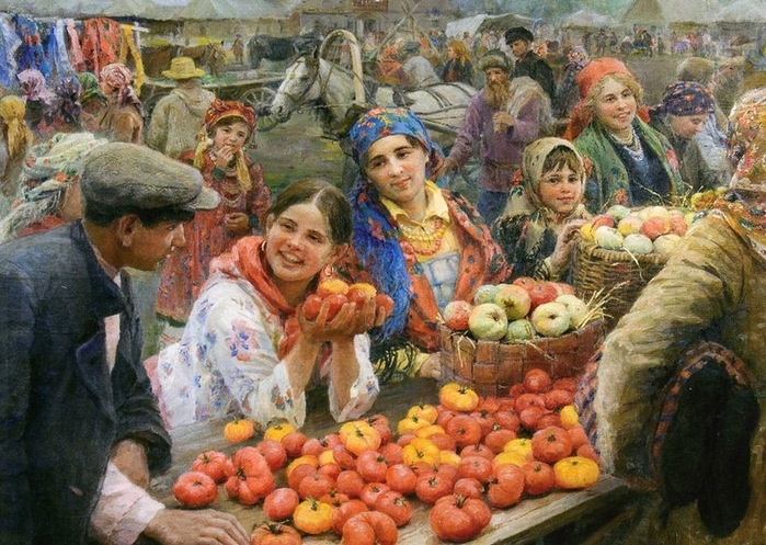 Художник Федот Васильевич Сычков: жизнь крестьян, сельские праздники в Мордовии
