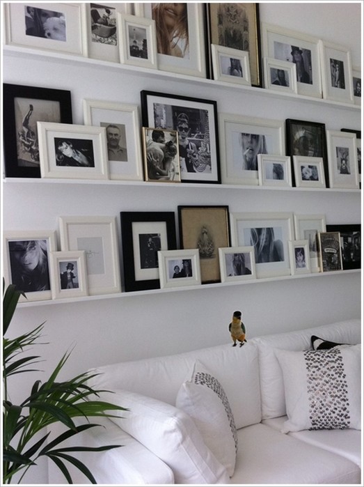 Как развесить фотографии на стене   домашняя фотогалерея