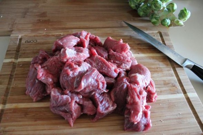 Рецепт приготовления говядины с брюссельской капустой