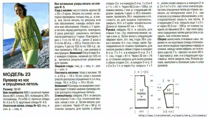Описание петель вязание спицами Описание петель вязание спицами