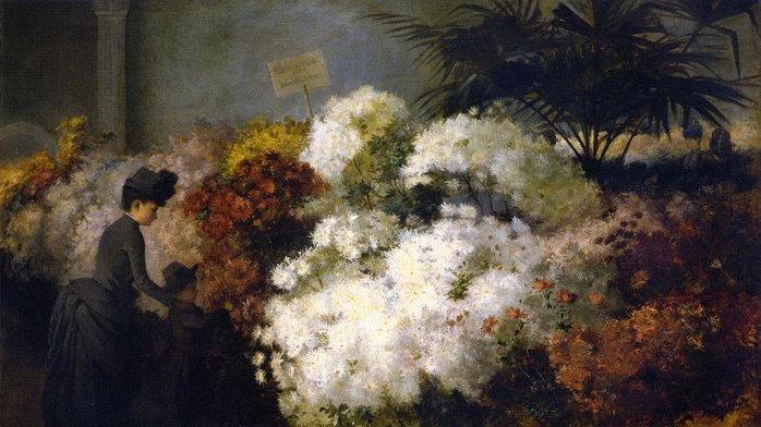 Abbott Fuller Graves The Chrysanthemum Show (700x392, 317Kb)