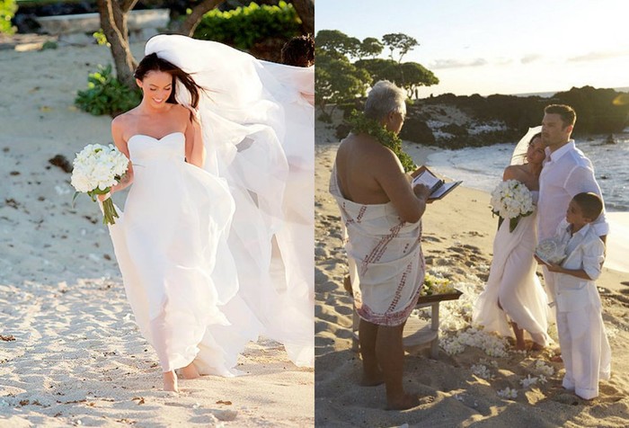 Невесты знаменитости в день своей свадьбы