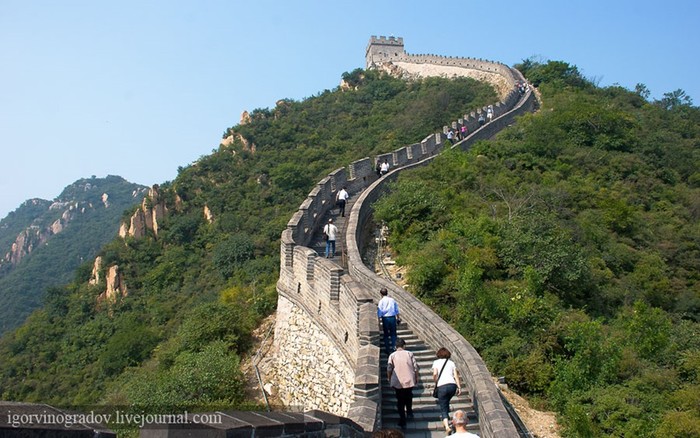 Китай. Великая Китайская стена (вид не из космоса)