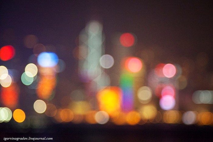 Ночной Гонконг: панорамы мегаполиса